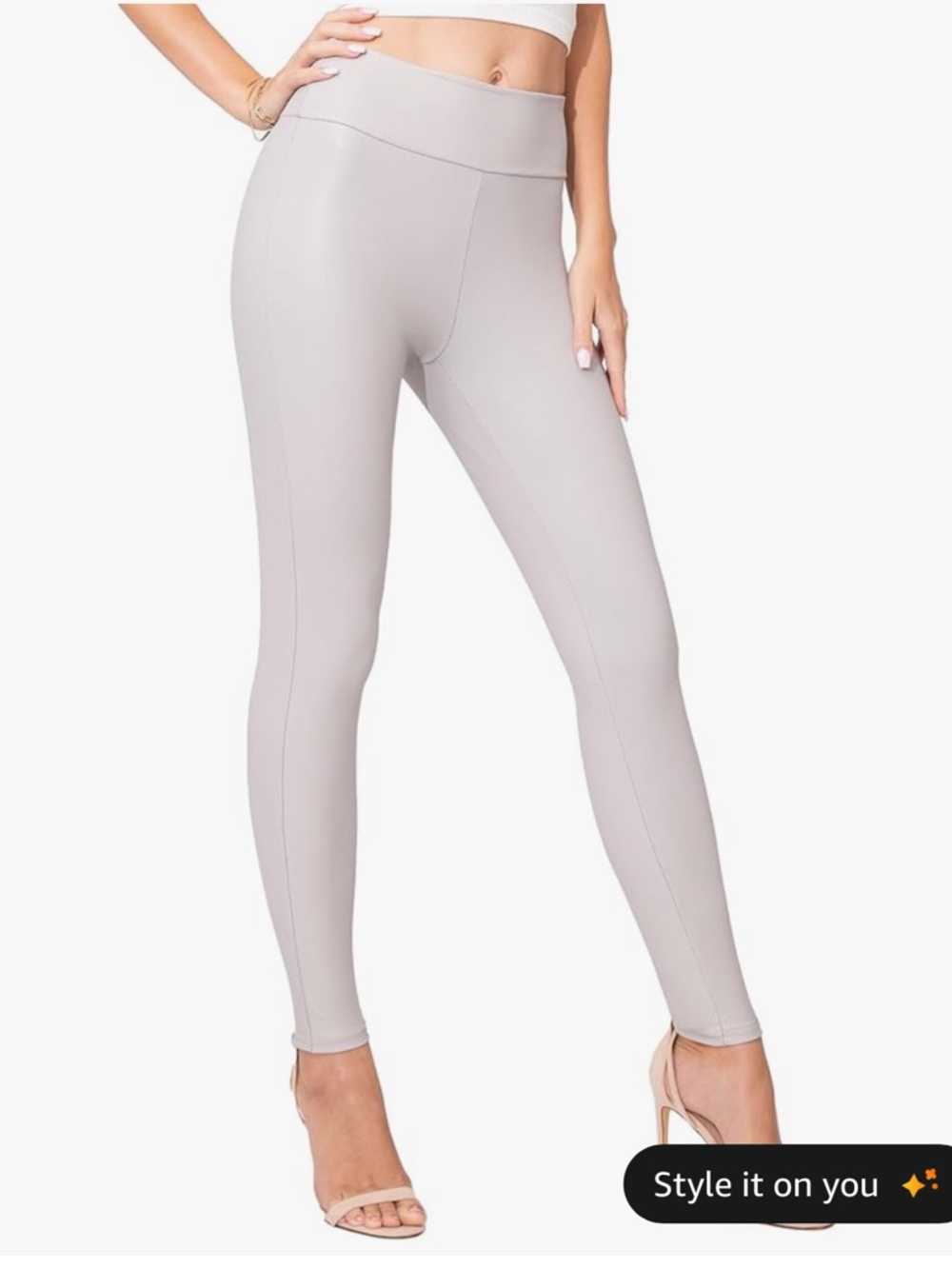 New Conceited Faux Leather Leggings